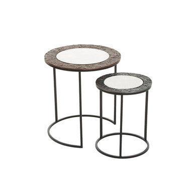 Akola Set Of 2 Round Nesting Tables - Image 4