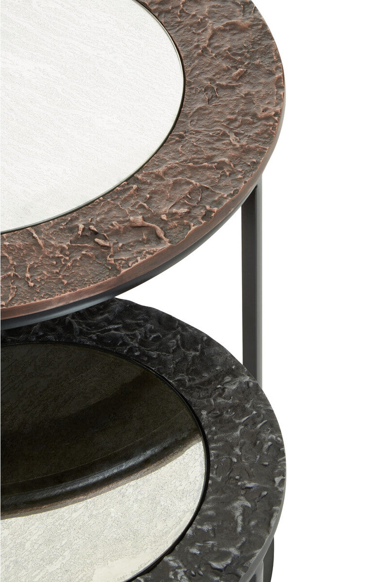 Akola Set Of 2 Round Nesting Tables - Image 8