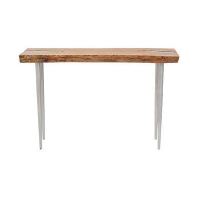 Almora Natural Acacia Wood Console Table