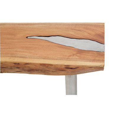 Almora Natural Acacia Wood Console Table