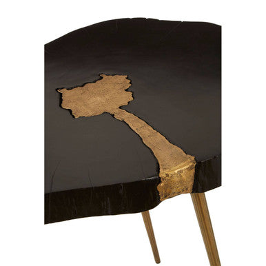 Asamra Black Side Table