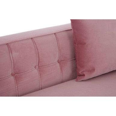 3 Seater Pink Sofa, Rena