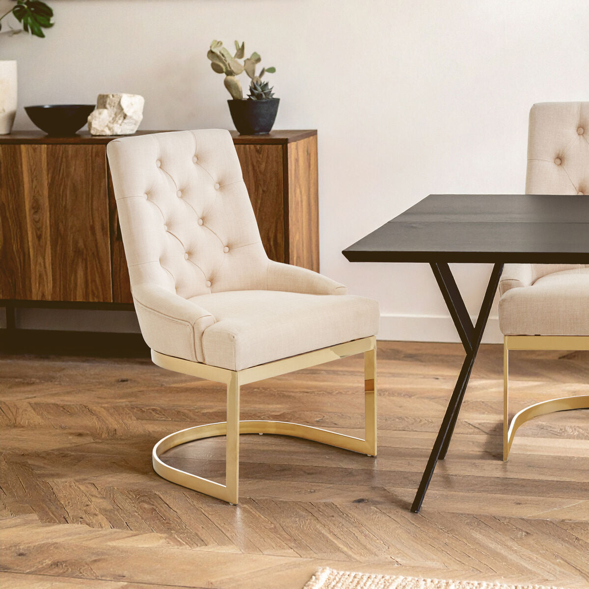 Azalea Natural Dining Chair