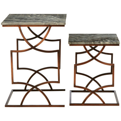 Templar Set Of 2 Square Side Tables