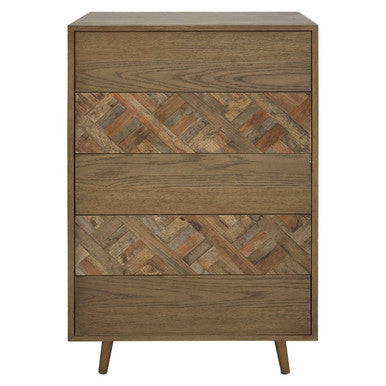 Salvar Wooden Chest of 5 Drawers - Image 2