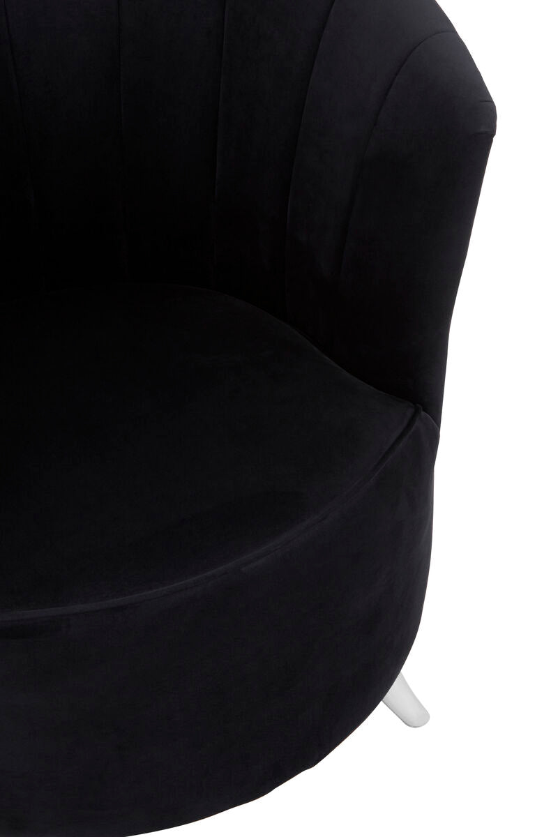 Maci Black Tub Chair