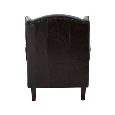 Victor Black Scroll Armchair