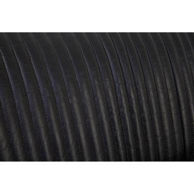 2 Seater Black Leather Sofa, Victor - Image 8