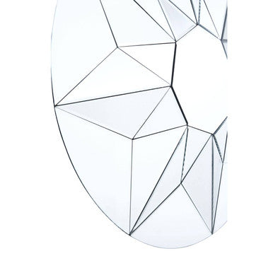 Wanda 3D Shape Round Wall Mirror - Image 3