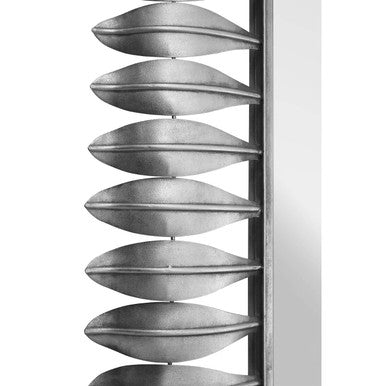 Merlin Silver Leaf Frame Wall Mirror