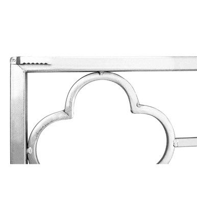 Merlin Silver Leaf Wall Mirror.