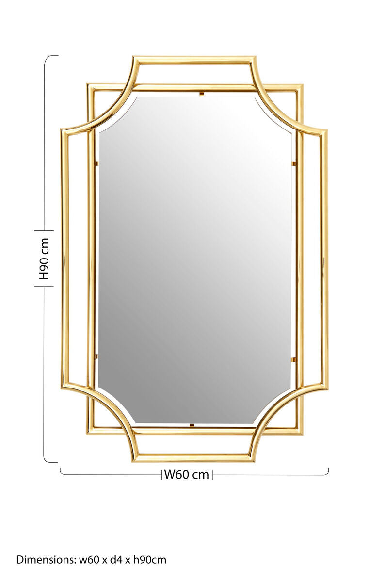 Meissa Rectangular Wall Mirror