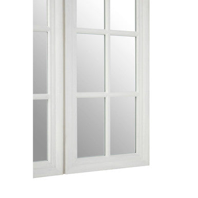 Fret White Finish Dressing Table Mirror - Image 5