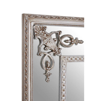 Marseille Champagne Bead Frame Wall Mirror