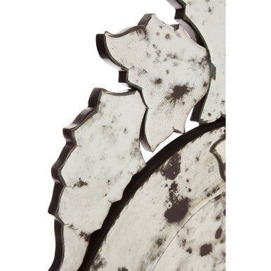 Riza Wall Mirror with Decorative Crown