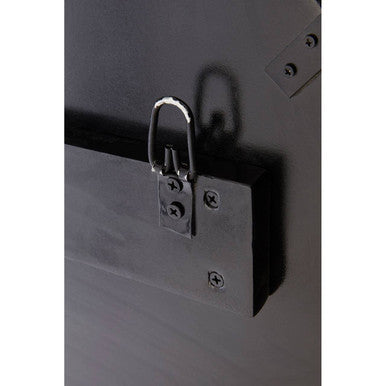 Riza Wall Mirror with Decorative Crown