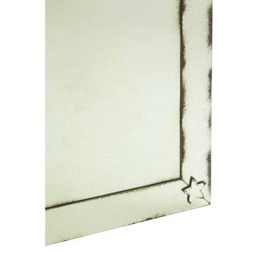 Riza Arched And Star Detail Wall Mirror