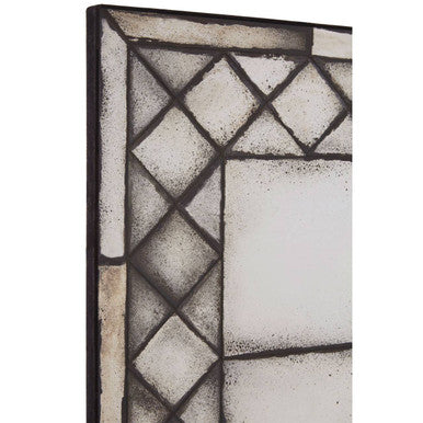 Riza Cross Frame Wall Mirror