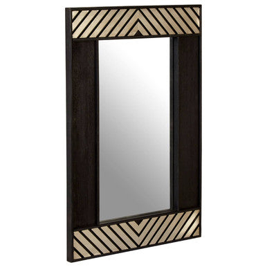 Boho Black Wall Mirror - Image 4