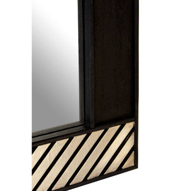 Boho Black Wall Mirror - Image 8