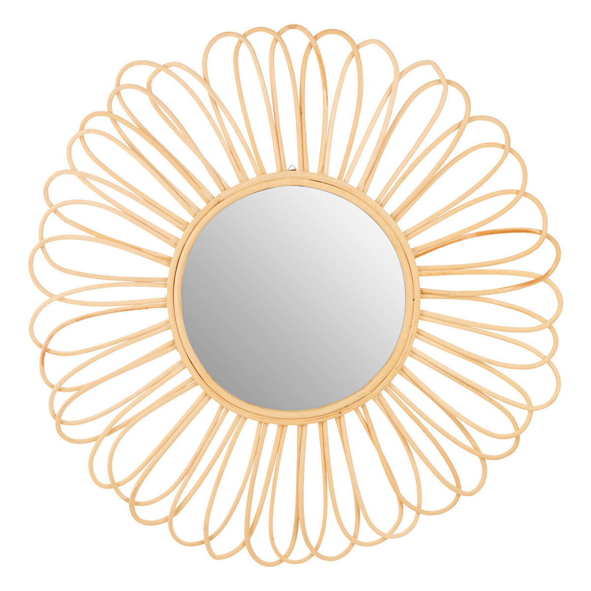 Batu Natural Rattan Wall Mirror