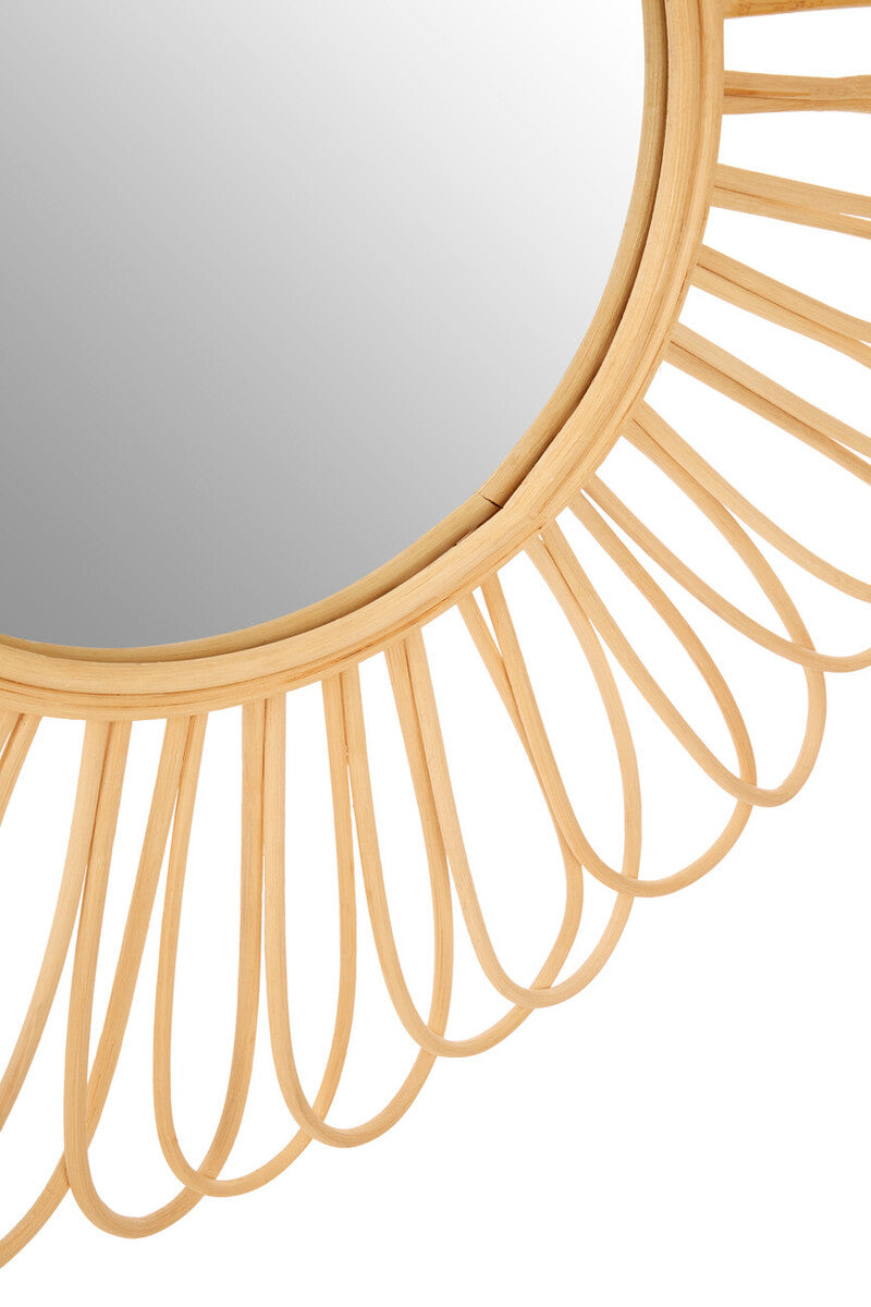 Batu Natural Rattan Wall Mirror