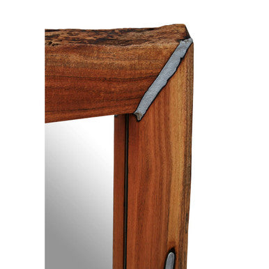 Almora Acacia Wood Wall Mirror - Image 5