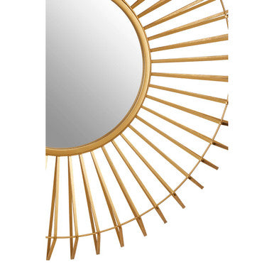Beauly Round Gold Wall Mirror - Image 5