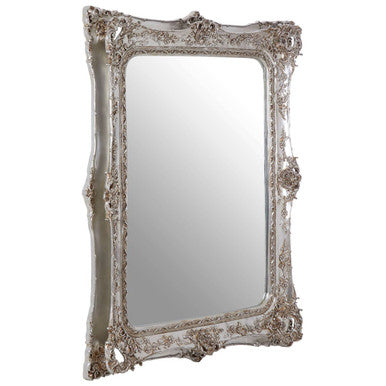 Marseille Champagne Baroque Style Wall Mirror