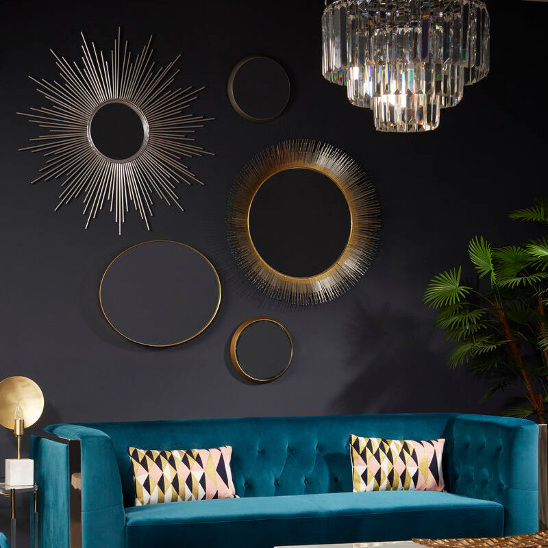 Cristal Silver Finish Wall Mirror - Image 2