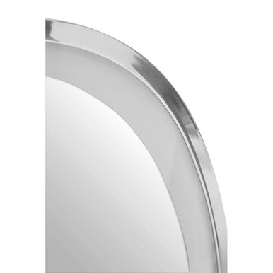 Avelino Illuminated LED Silver Oval Mirror