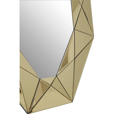 Kava Gold Frame Wall Mirror