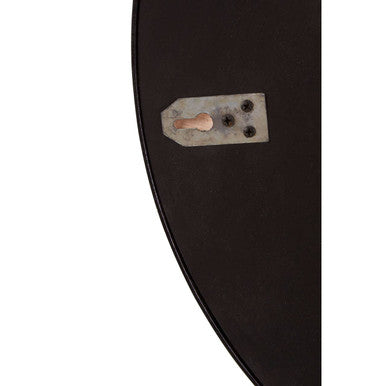 Relic Petrified Wood Tile Large Round Mirror