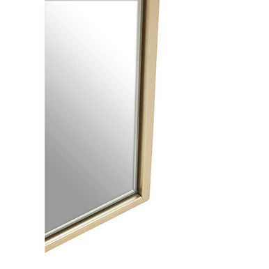 Trento Gold Frame Large Arch Wall Mirror