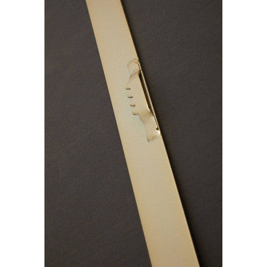 Trento Gold Frame Large Arch Wall Mirror