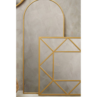 Descartes Gold Finish Wall Mirror - Image 6