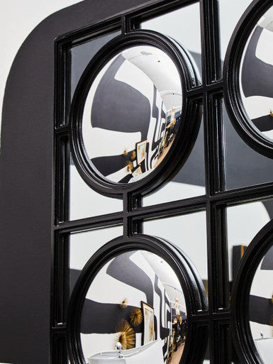 Telese Black Decorative Wall Mirror - Image 6