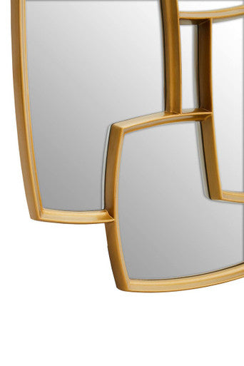 Terni Gold Finish Wall Mirror - Image 7