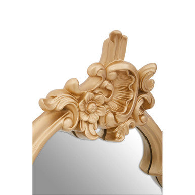 Teramo Baroque Design Gold Wall Mirror