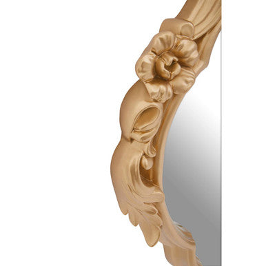 Teramo Baroque Design Gold Wall Mirror