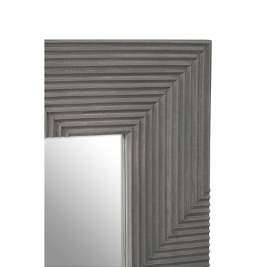 Suar Grey Wash Mango Wood Wall Mirror