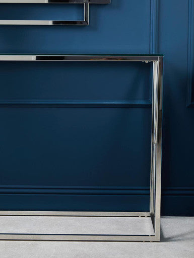 Allure Silver Large Wall Mirror