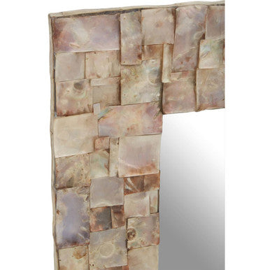 Palu Natural Shell Wall Mirror