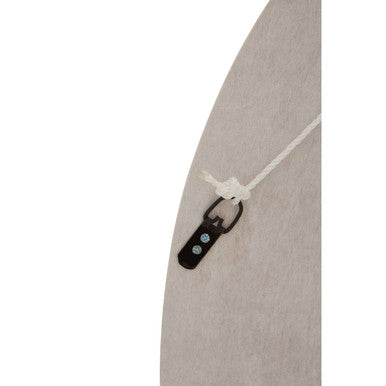 Palu Natural Shell Round Wall Mirror