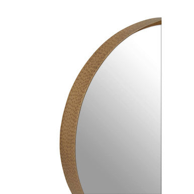 Leonov Small Gold Finish Wall Mirror