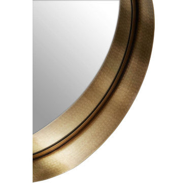 Leonov Small Gold Finish Wall Mirror