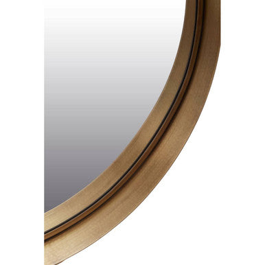 Leonov Large Gold Finish Wall Mirror