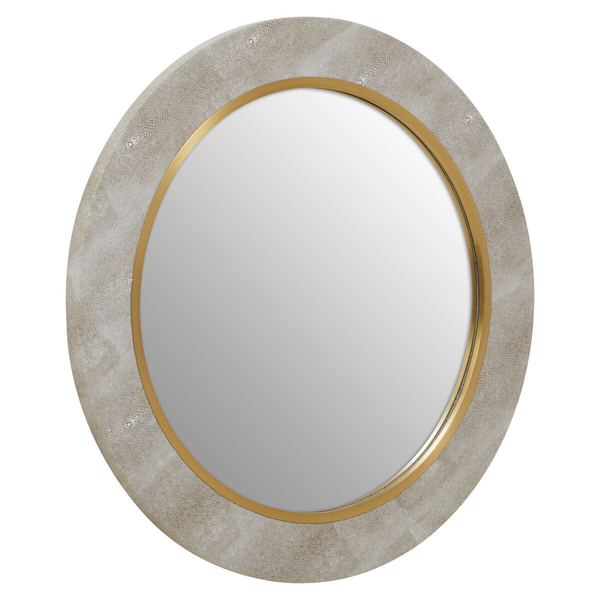 Cadio Shagreen and Gold Wall Mirror - Image 4