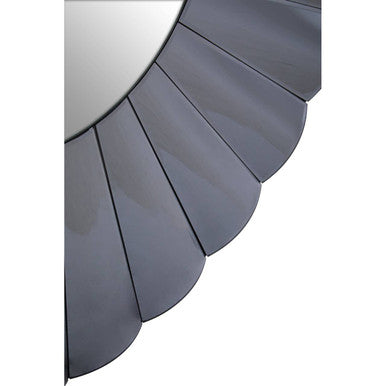 Jade Round Grey Wall Mirror - Image 5