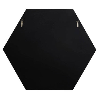 Josie Silver Hexagon Wall Mirror